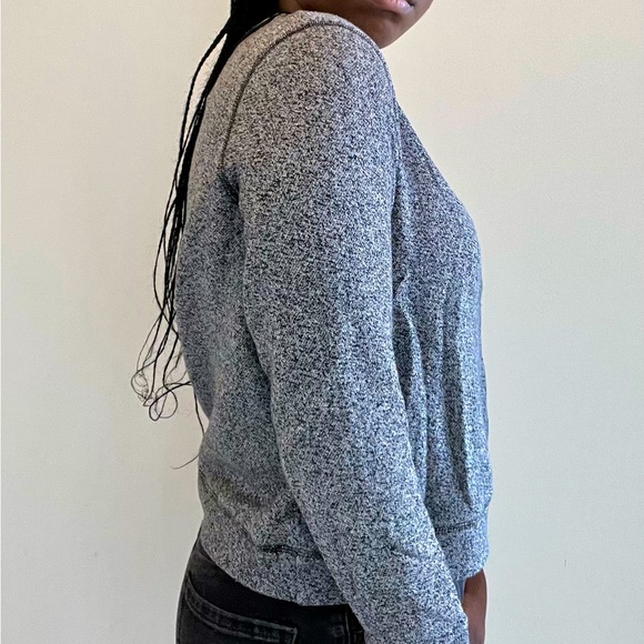 Gray Zip Detail Sweater - Picture 2 of 4